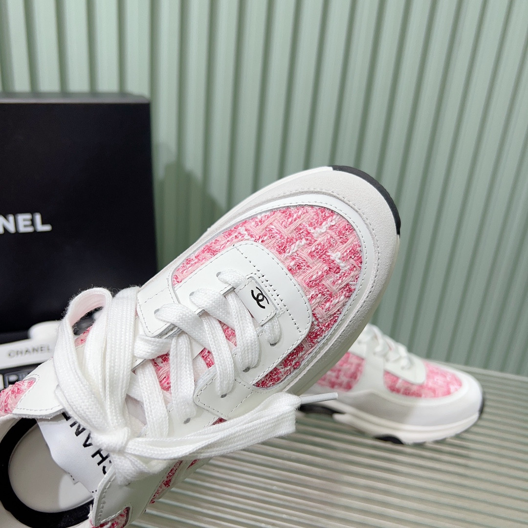 UA CHANEL SNEAKERS Tweed