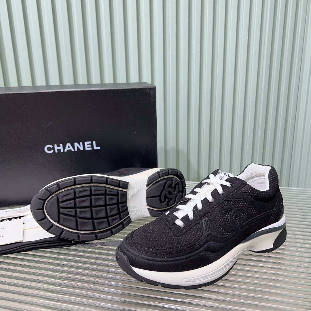 UA CHANEL SNEAKERS Fabric