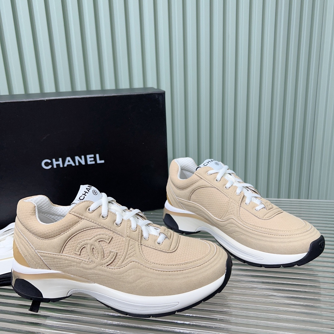 UA CHANEL SNEAKERS Fabric