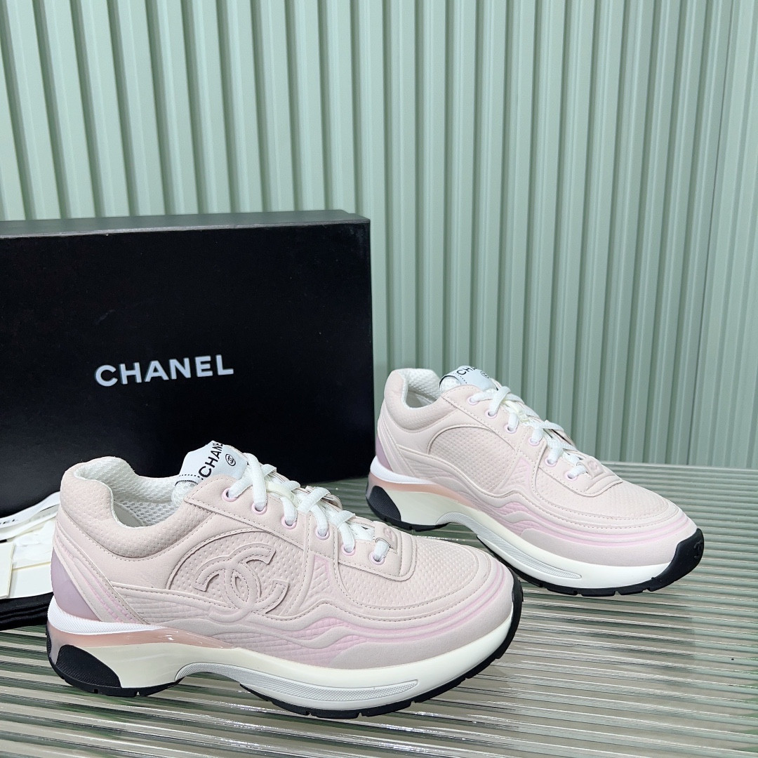 UA CHANEL SNEAKERS Fabric