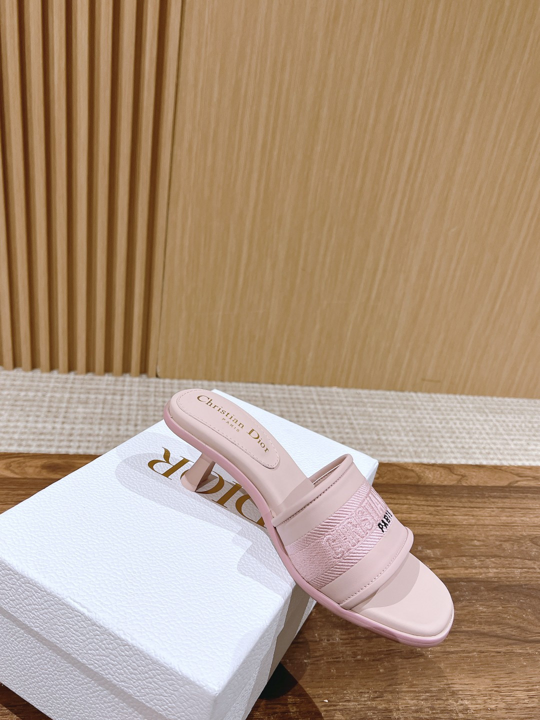 DIOR Dway Heeled Slide