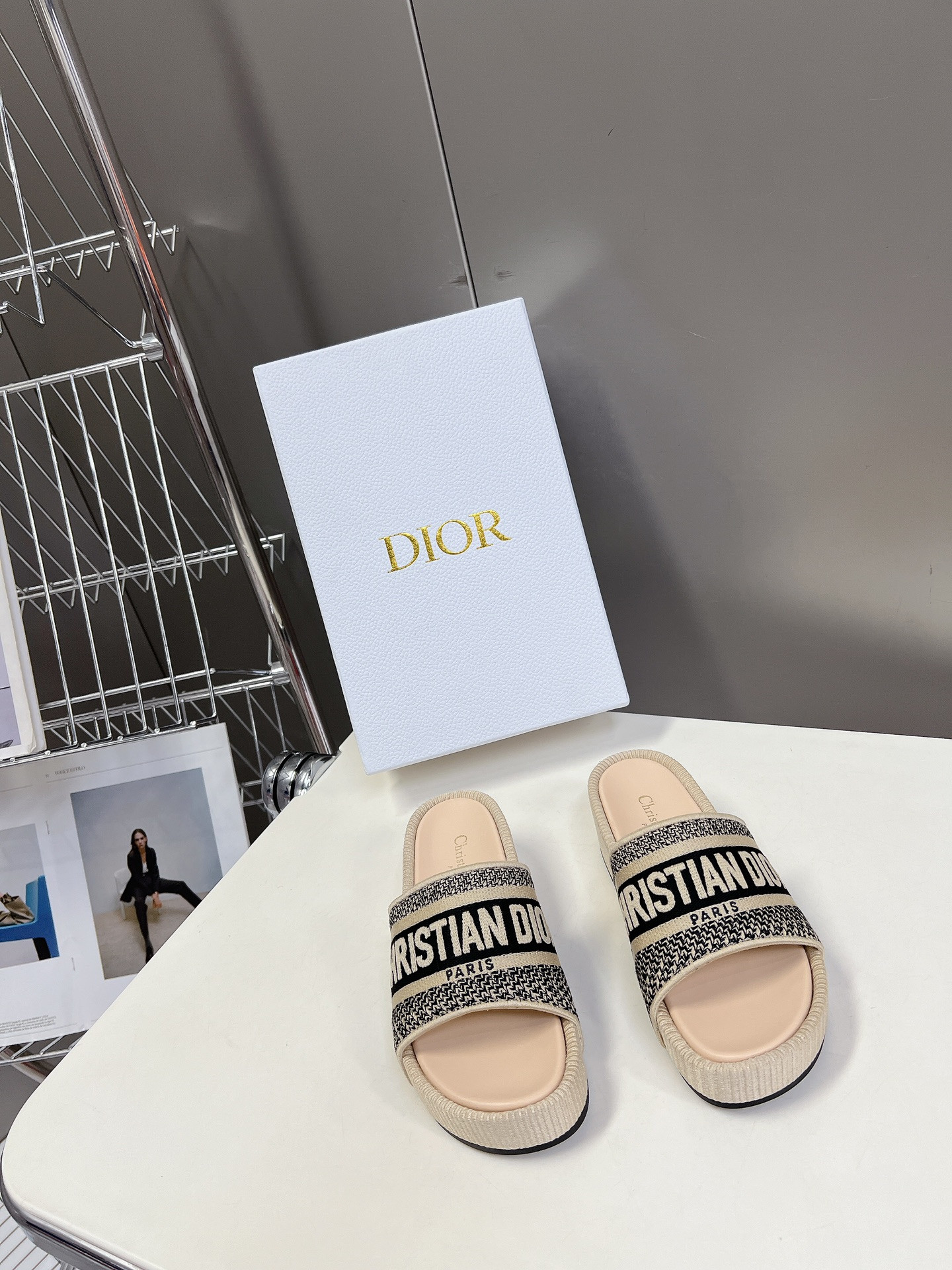 UA Dior Platform Sandals