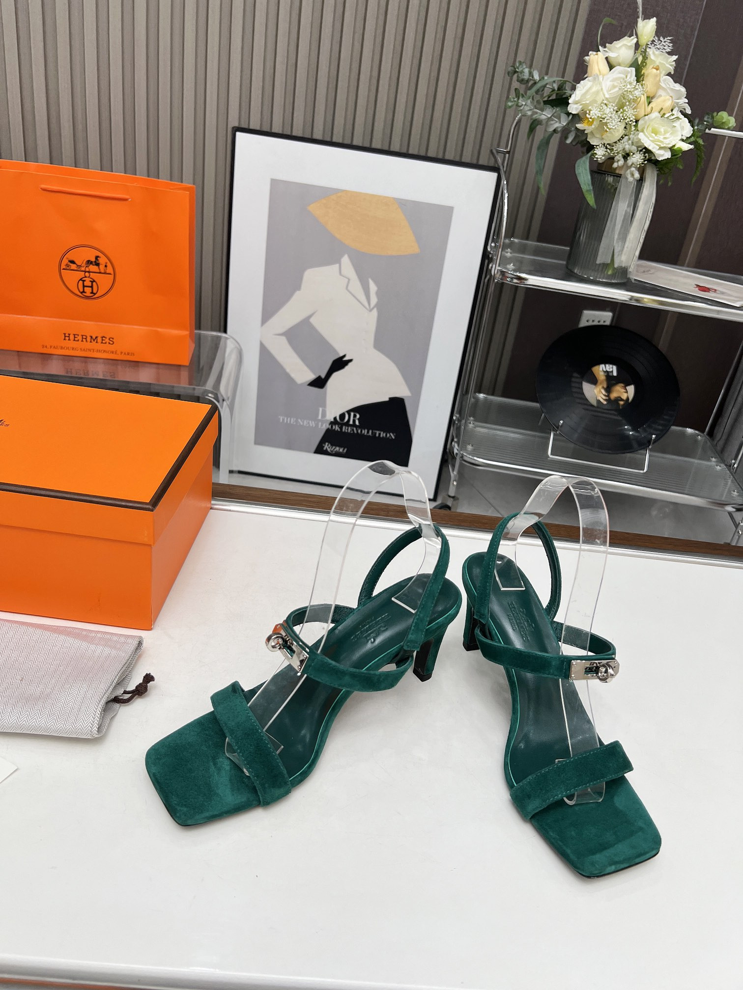 UA Hermès Glamour 95 sandal