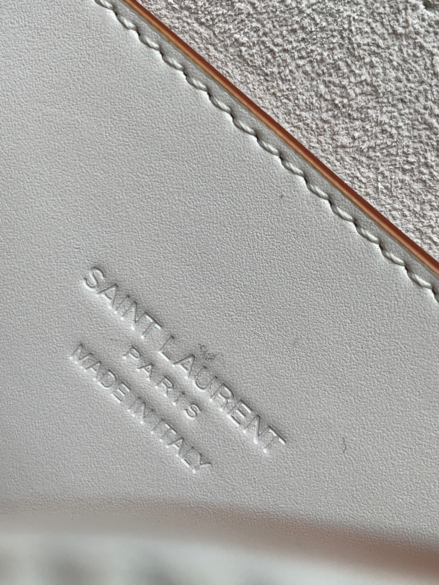 YSL KAIA SMALL SATCHEL IN SMOOTH LEATHER 7.2 X 6.1 X 2.1 INCHES