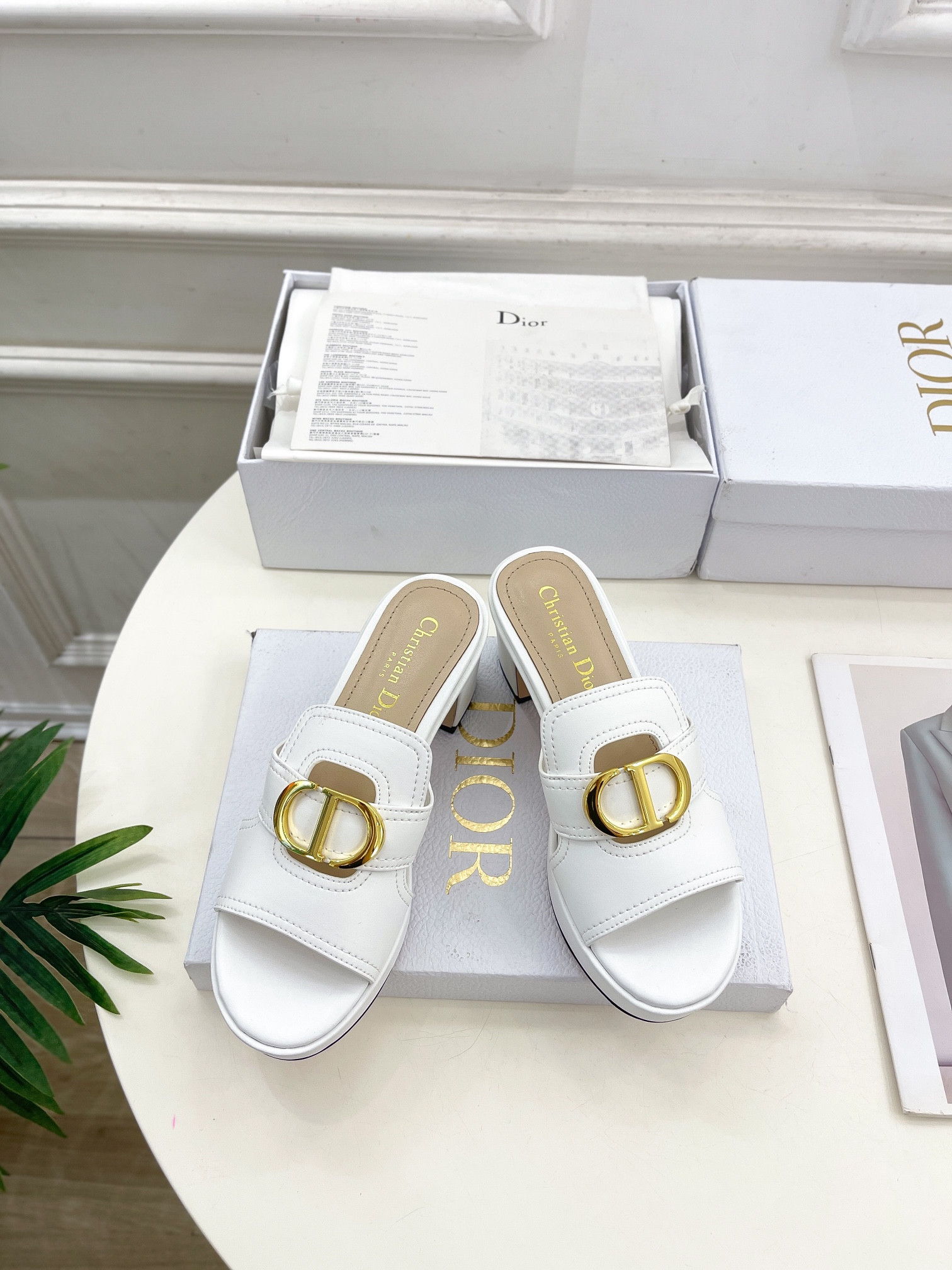 UA DIOR 30 Montaigne Platform Slide