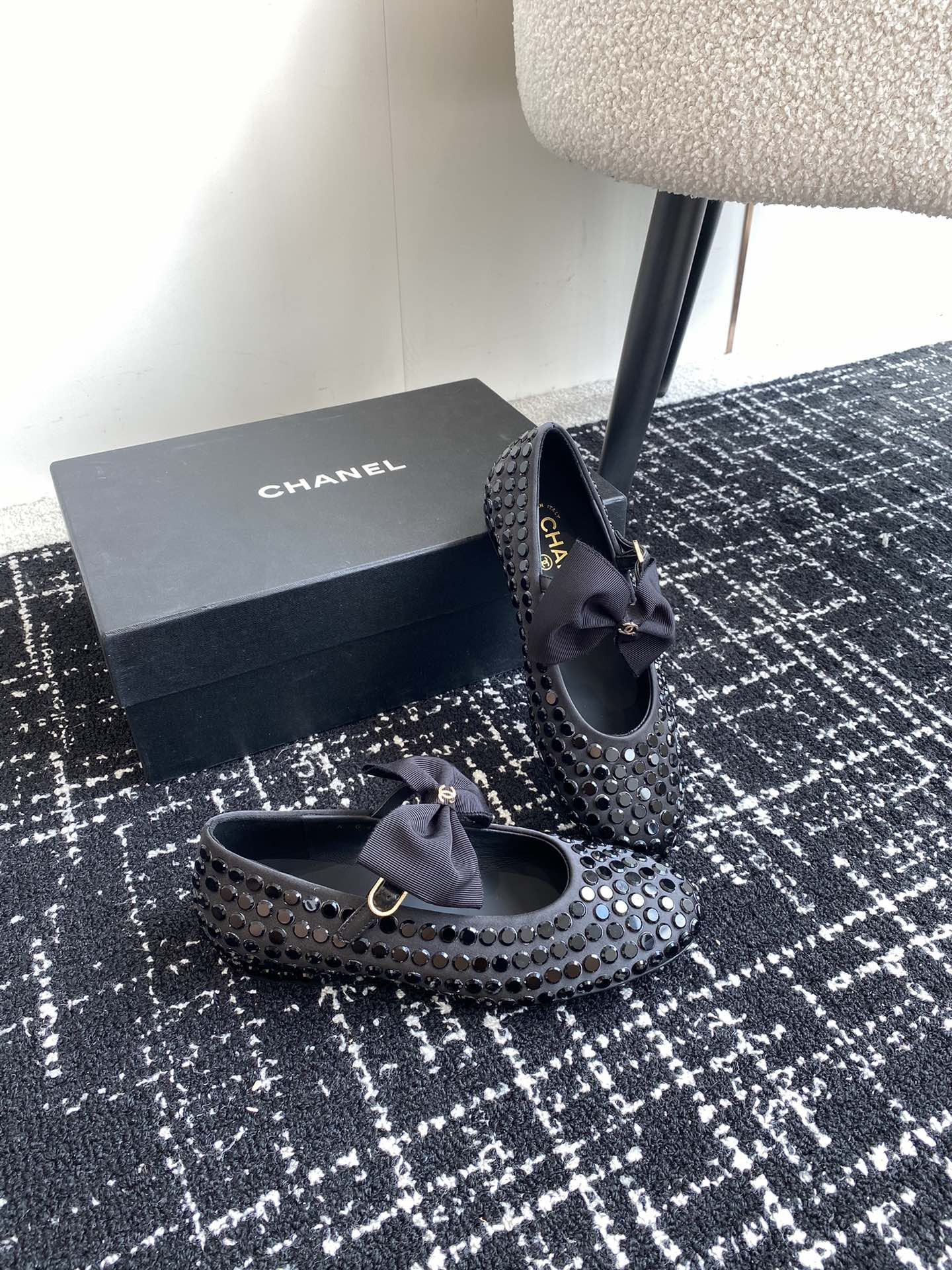 UA CHANEL MARY JANES FLAT