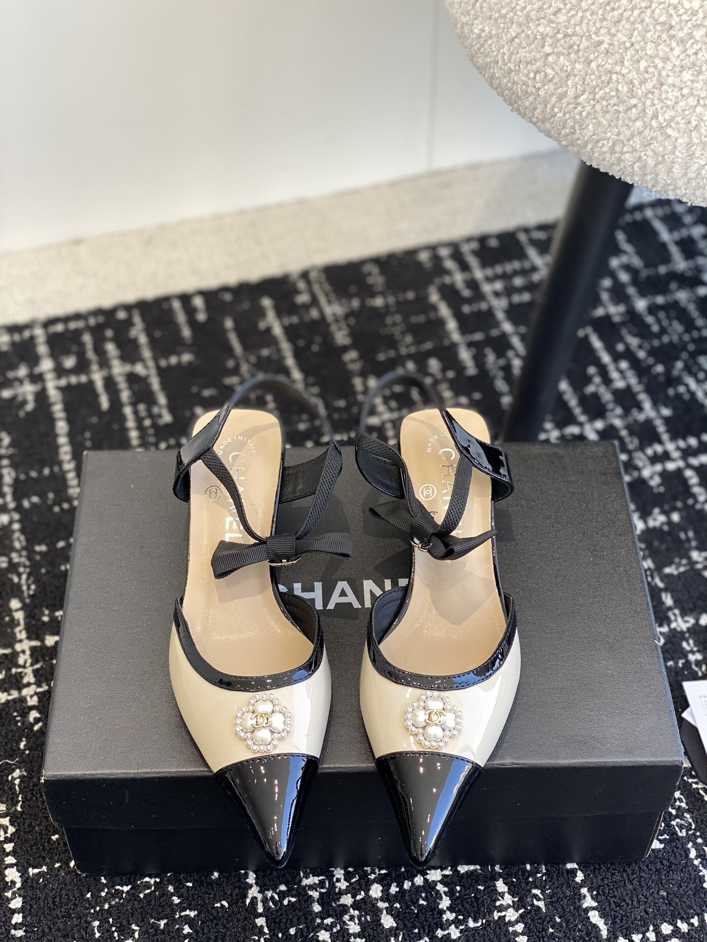 UA CHANEL SLINGBACKS