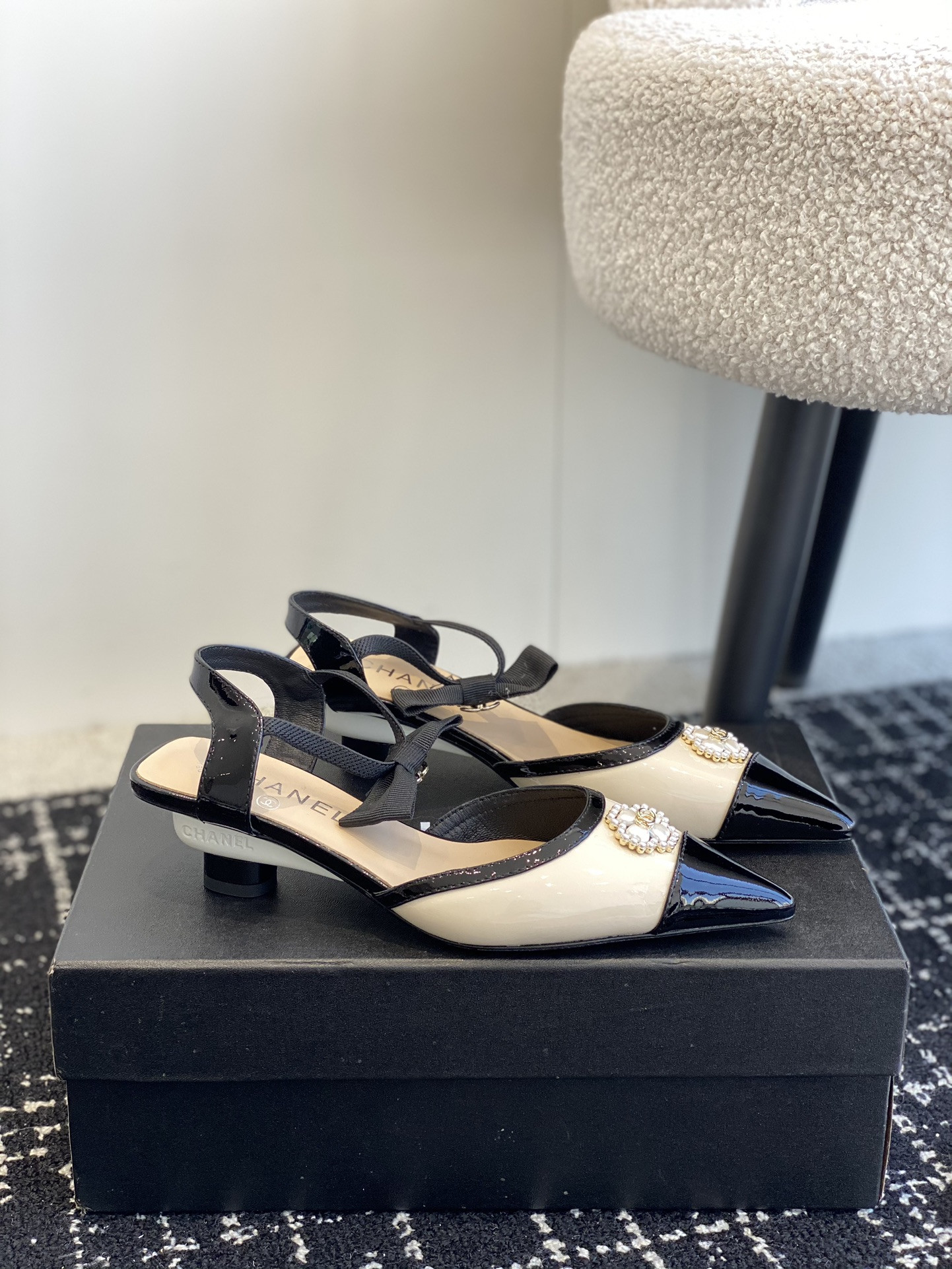 UA CHANEL SLINGBACKS