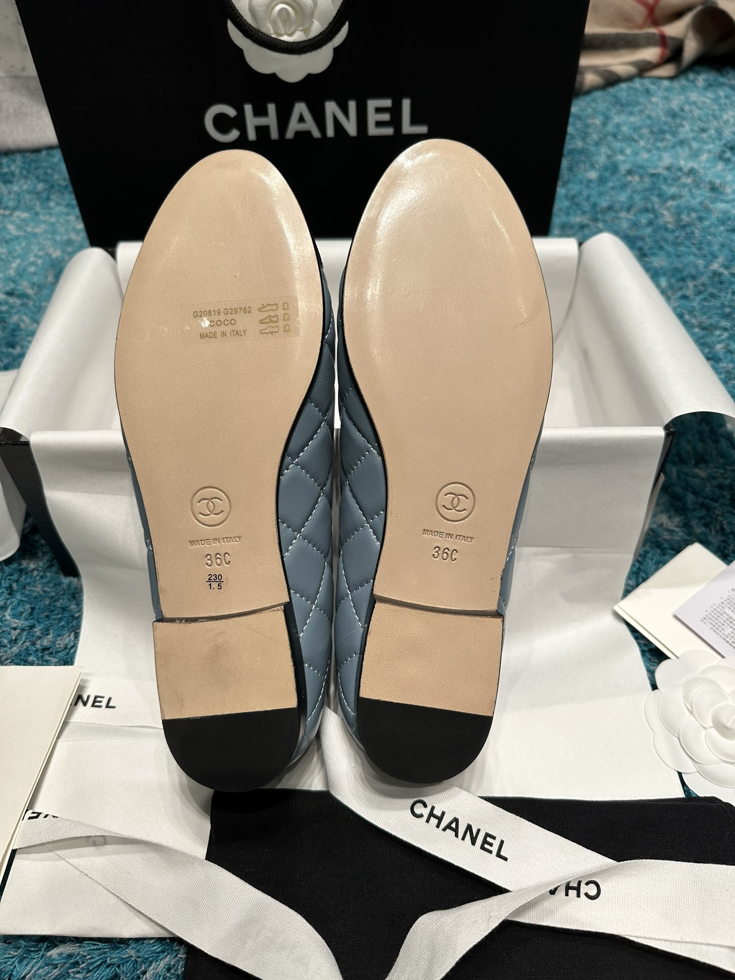 UA CHANEL BALLET FLATS