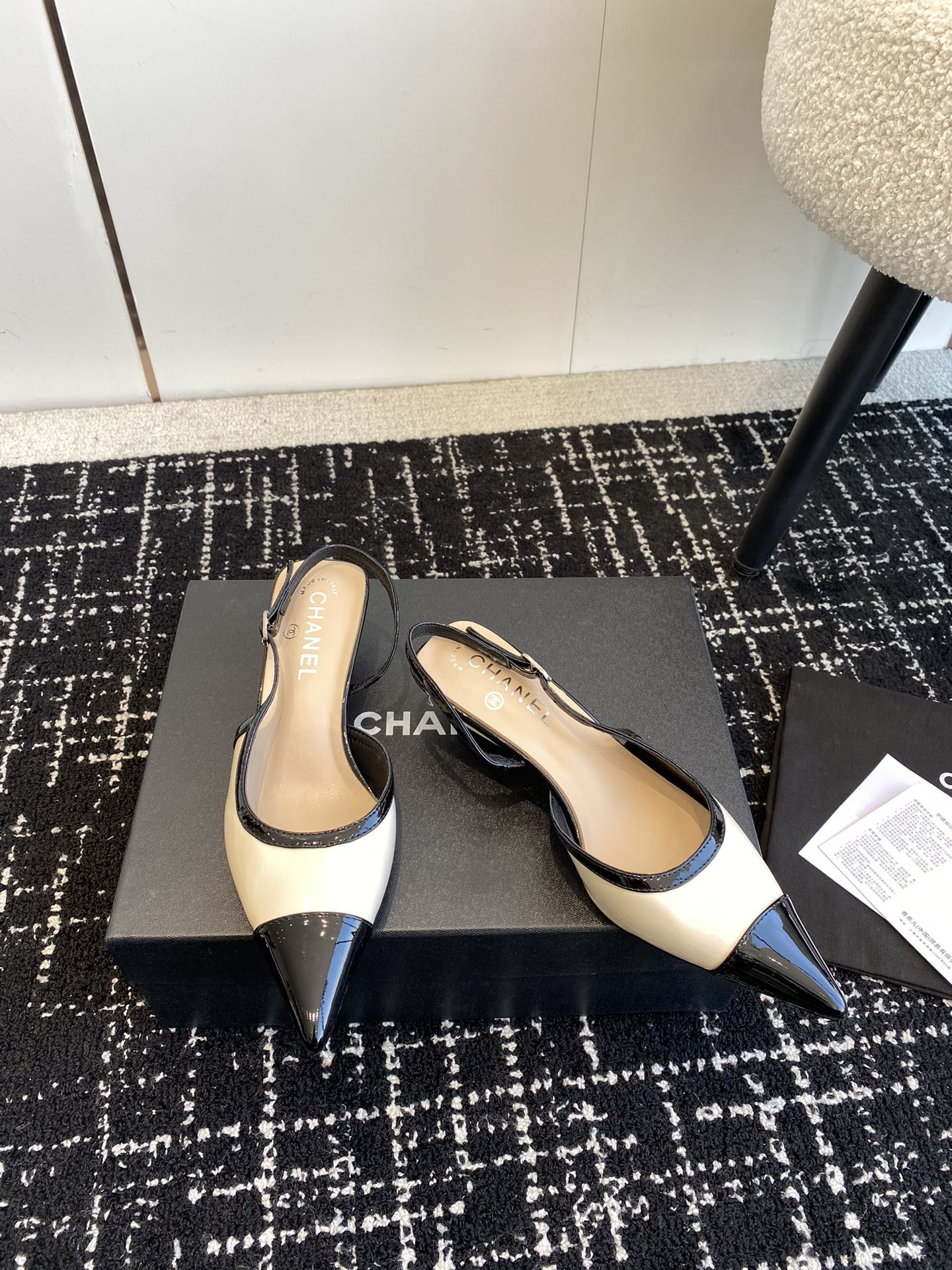 UA CHANEL SLINGBACKS