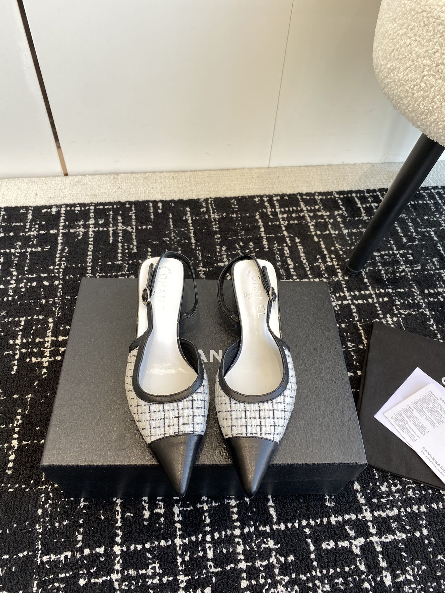 UA CHANEL SLINGBACKS