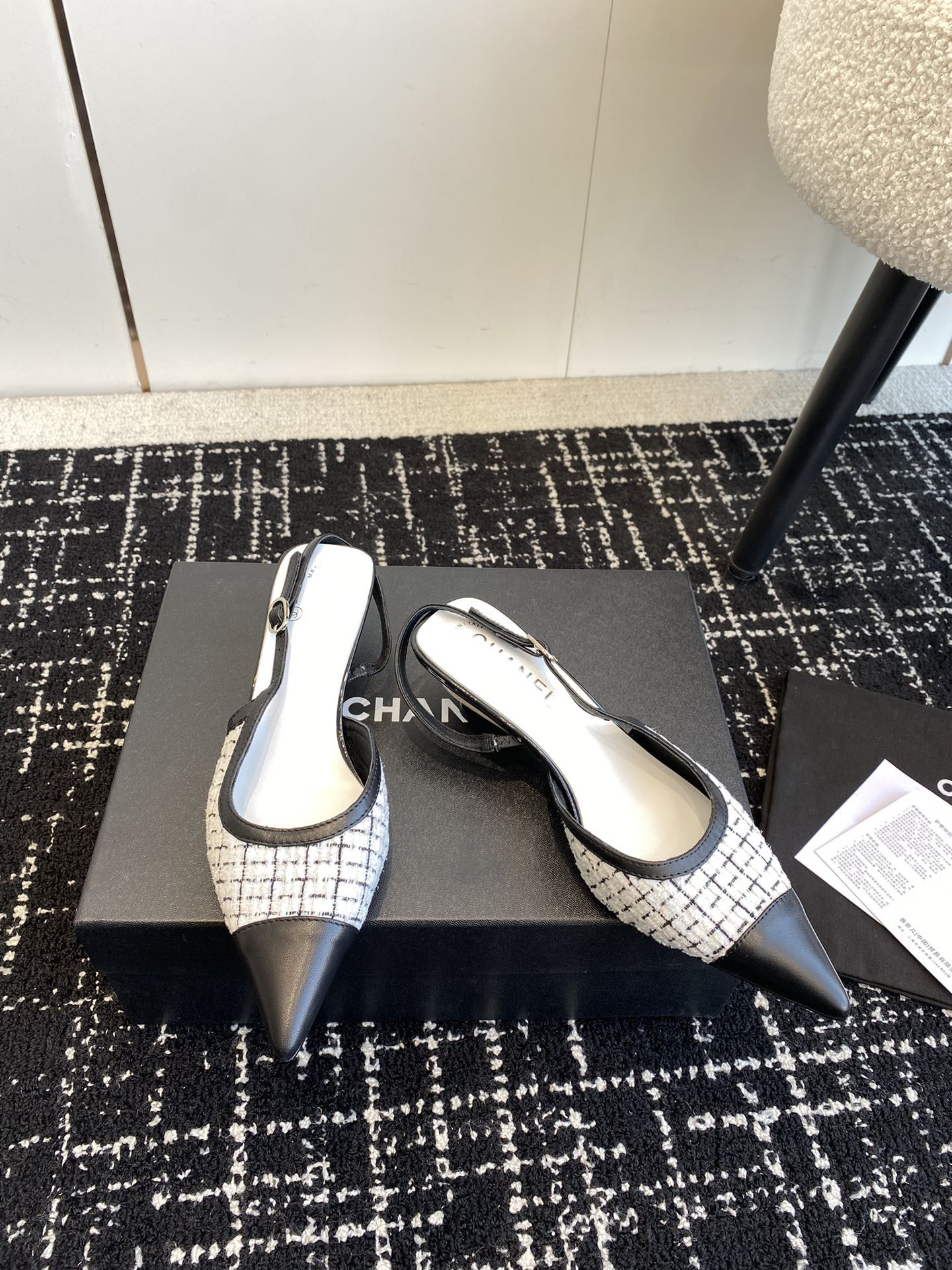 UA CHANEL SLINGBACKS