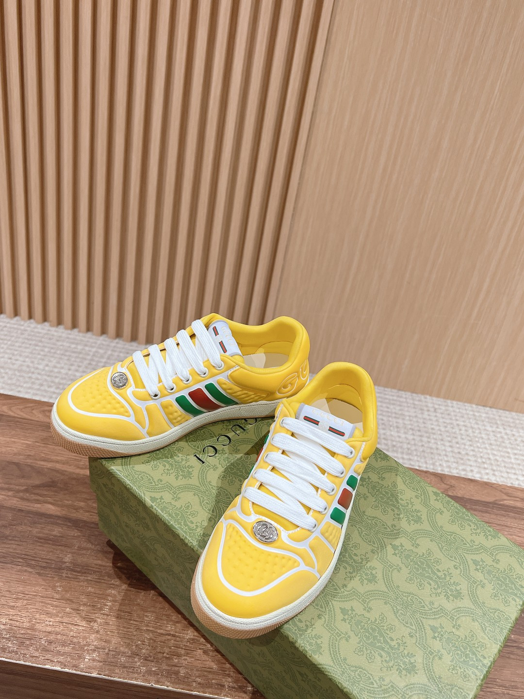 UA GUCCI SCREENER SNEAKER WITH WEB