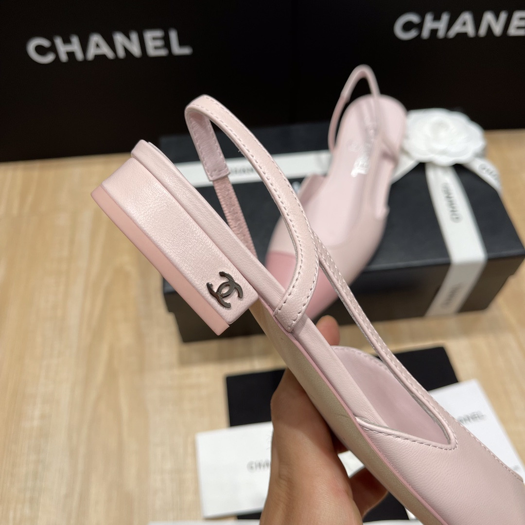 UA CHANEL SLINGBACKS FLAT