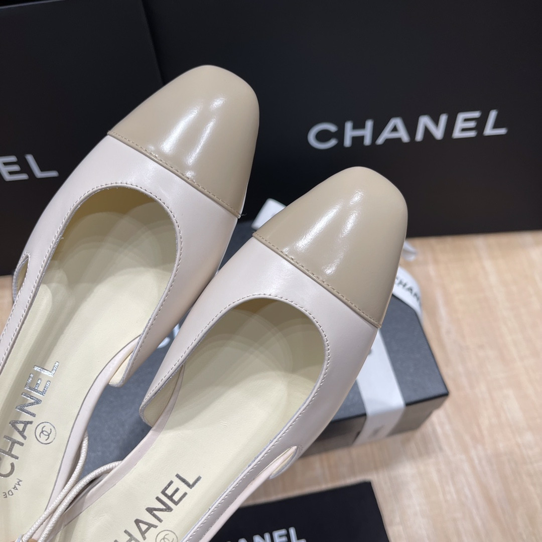 UA CHANEL SLINGBACKS FLAT