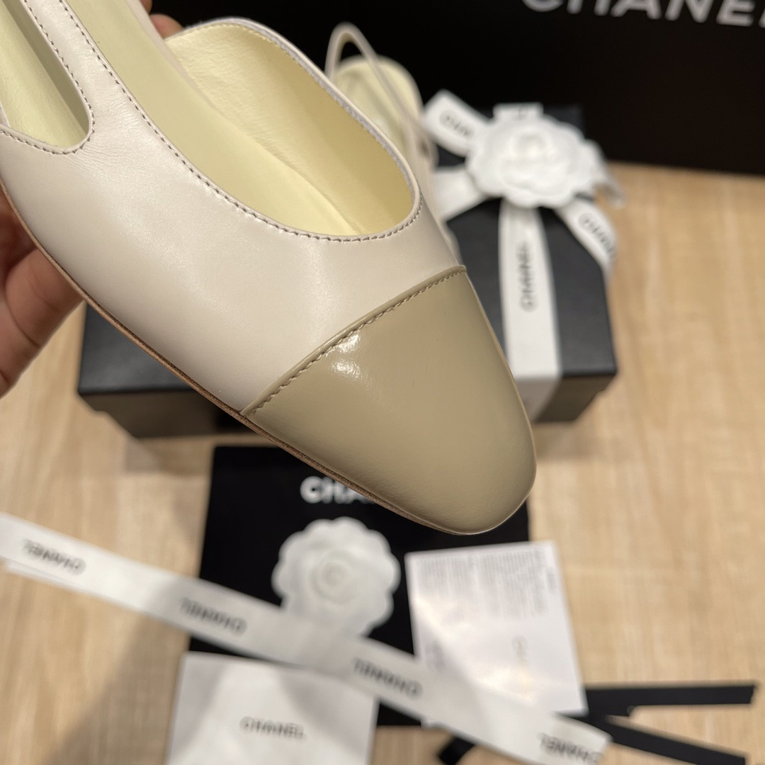 UA CHANEL SLINGBACKS FLAT
