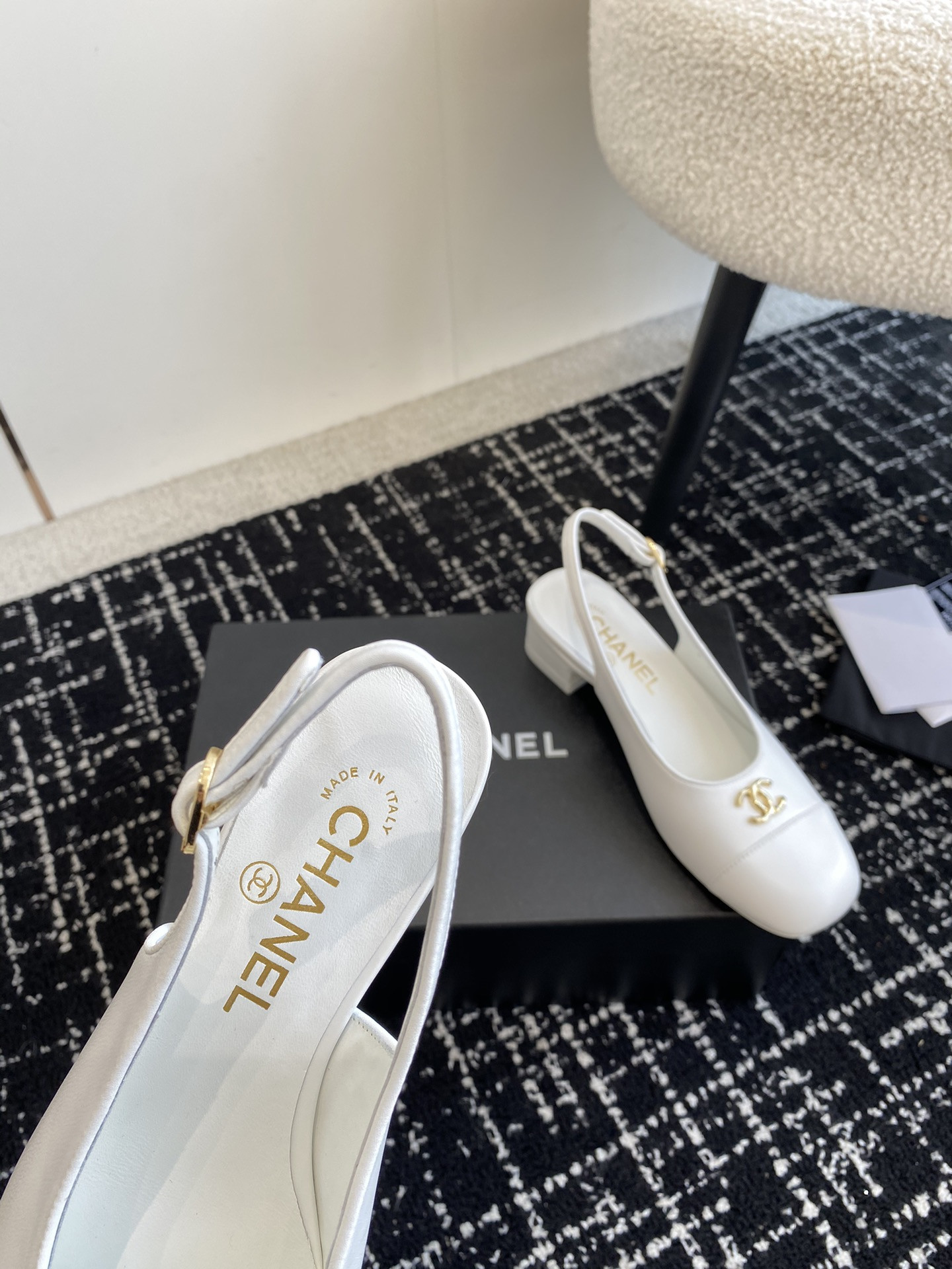 UA CHANEL SLINGBACKS