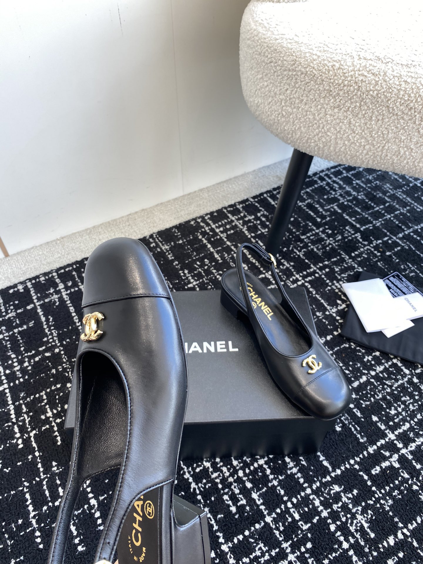 UA CHANEL SLINGBACKS