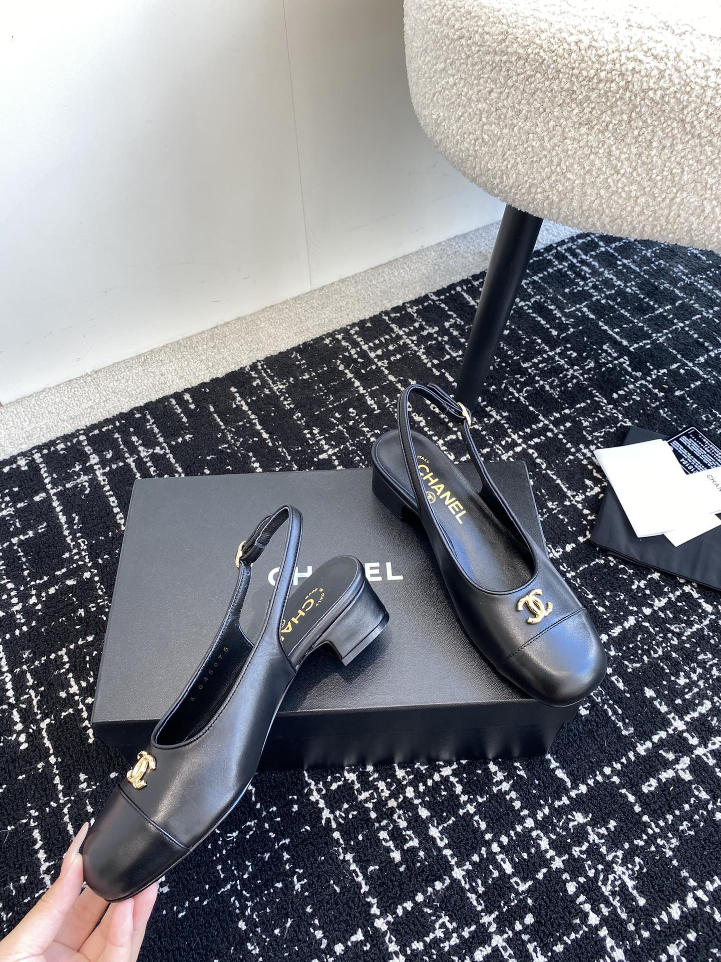 UA CHANEL SLINGBACKS