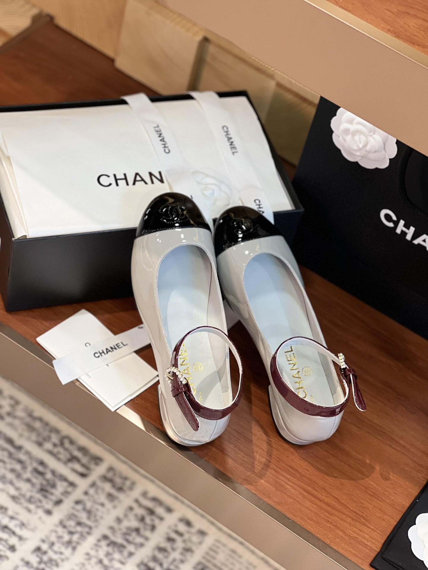 UA CHANEL MARY JANES