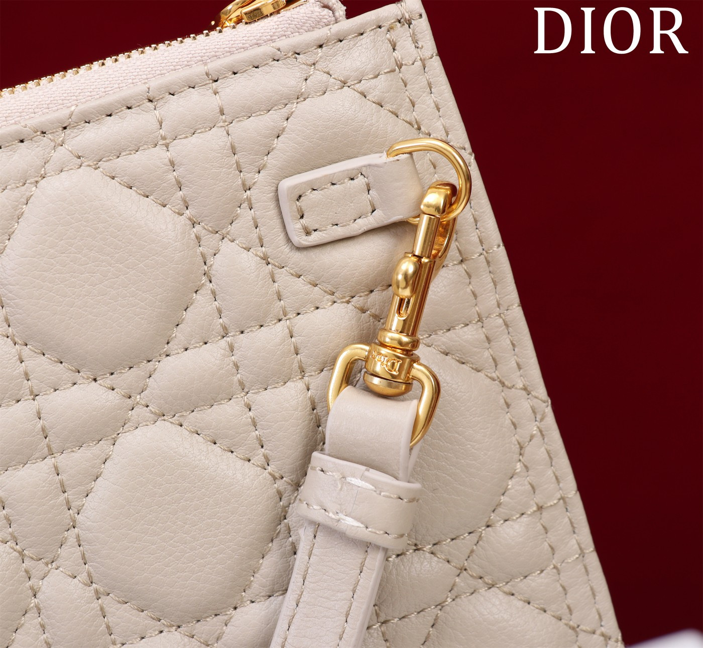 Large Dior Caro Daily Pouch 30 x 21.5 cm