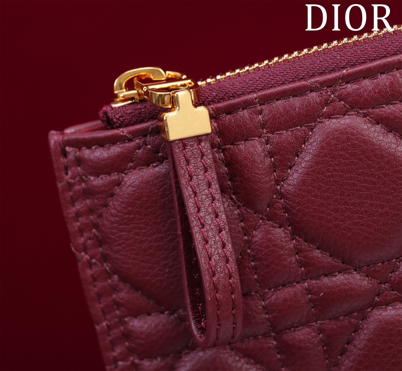 Large Dior Caro Daily Pouch 30 x 21.5 cm