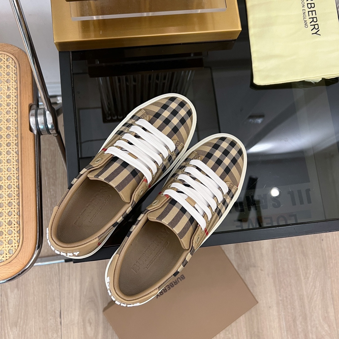 UA Burberry Check  Sneakers