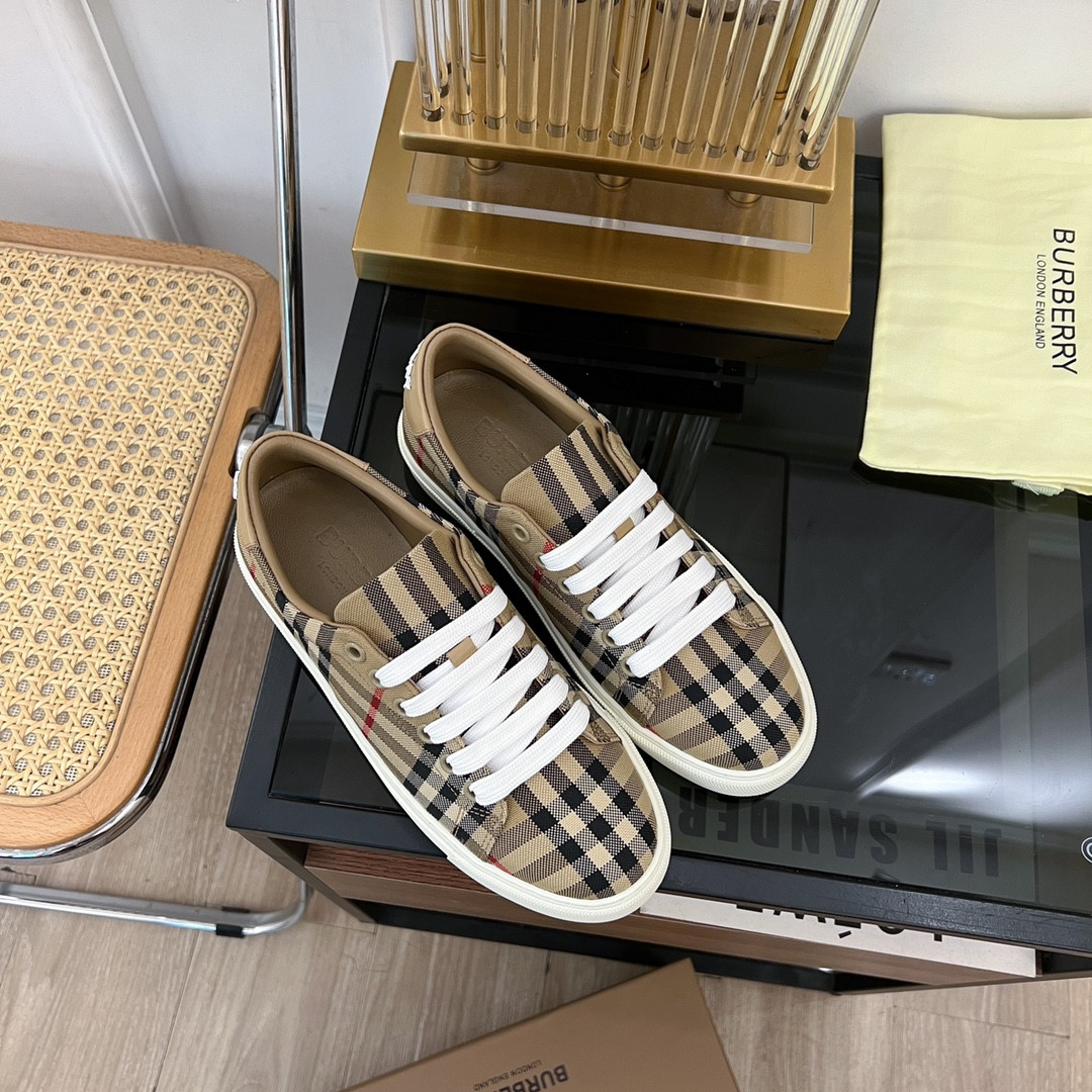 UA Burberry Check  Sneakers