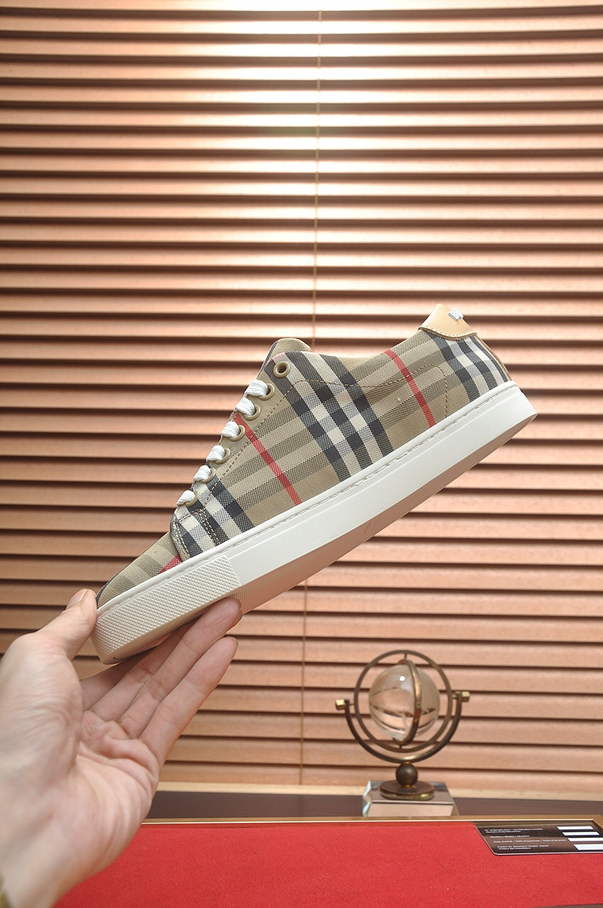 UA Burberry Check Sneakers