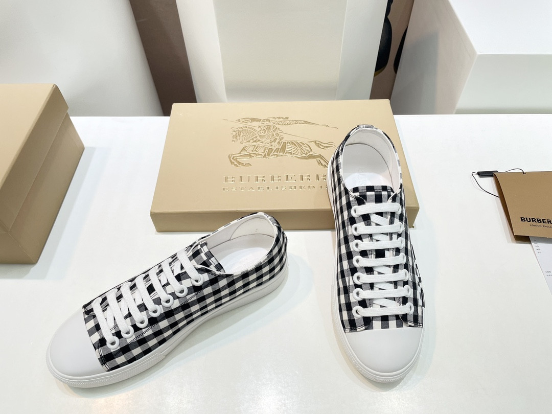 UA Burberry Check Sneakers