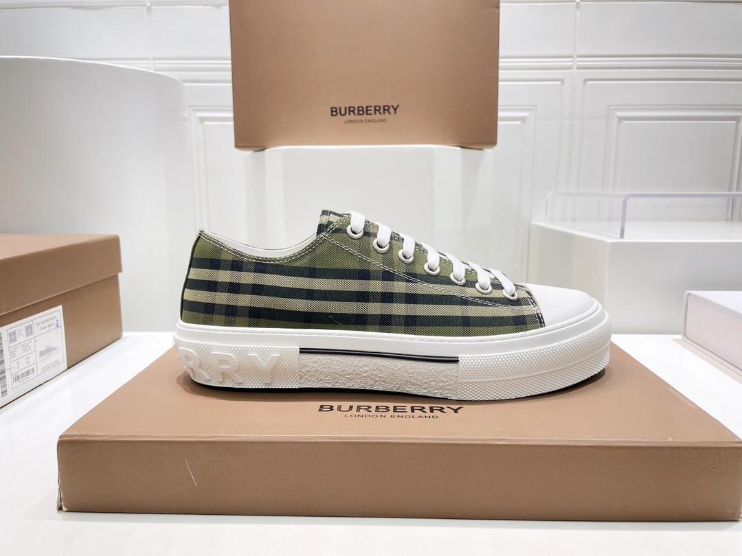 UA Burberry Check Sneakers