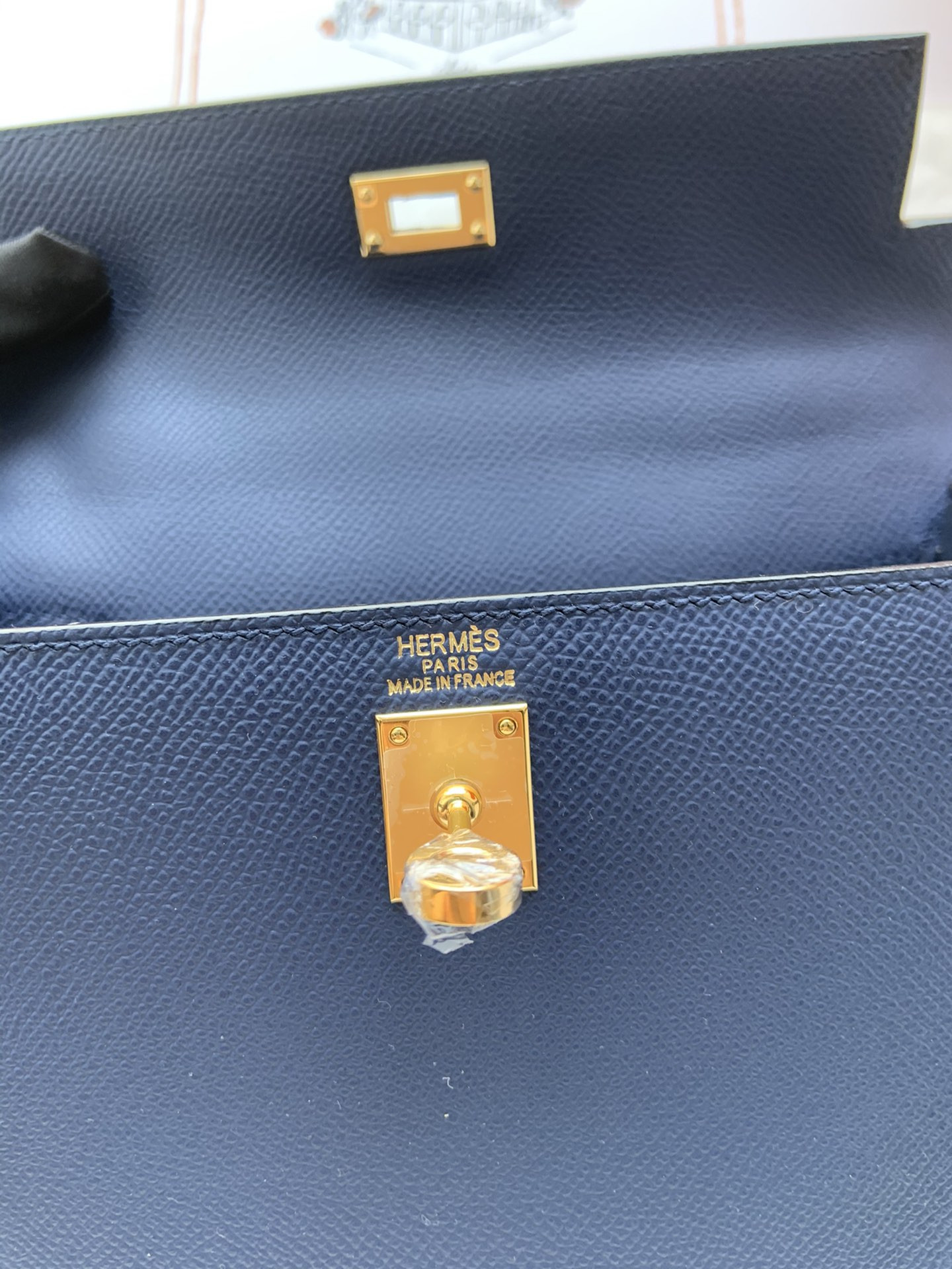 HERMÈS Kelly Gold-tone Hardware 25 28