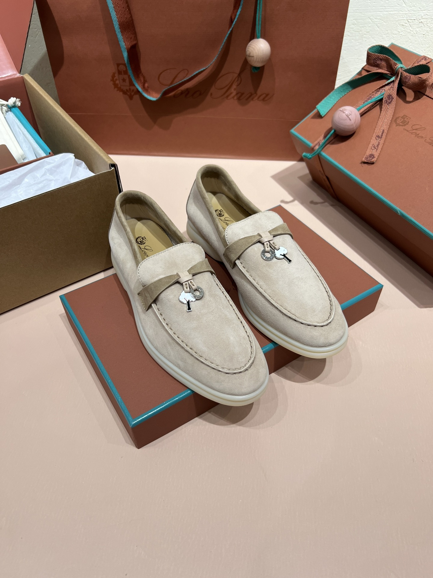 UA Loro Piana Summer Charms Walk Loafers