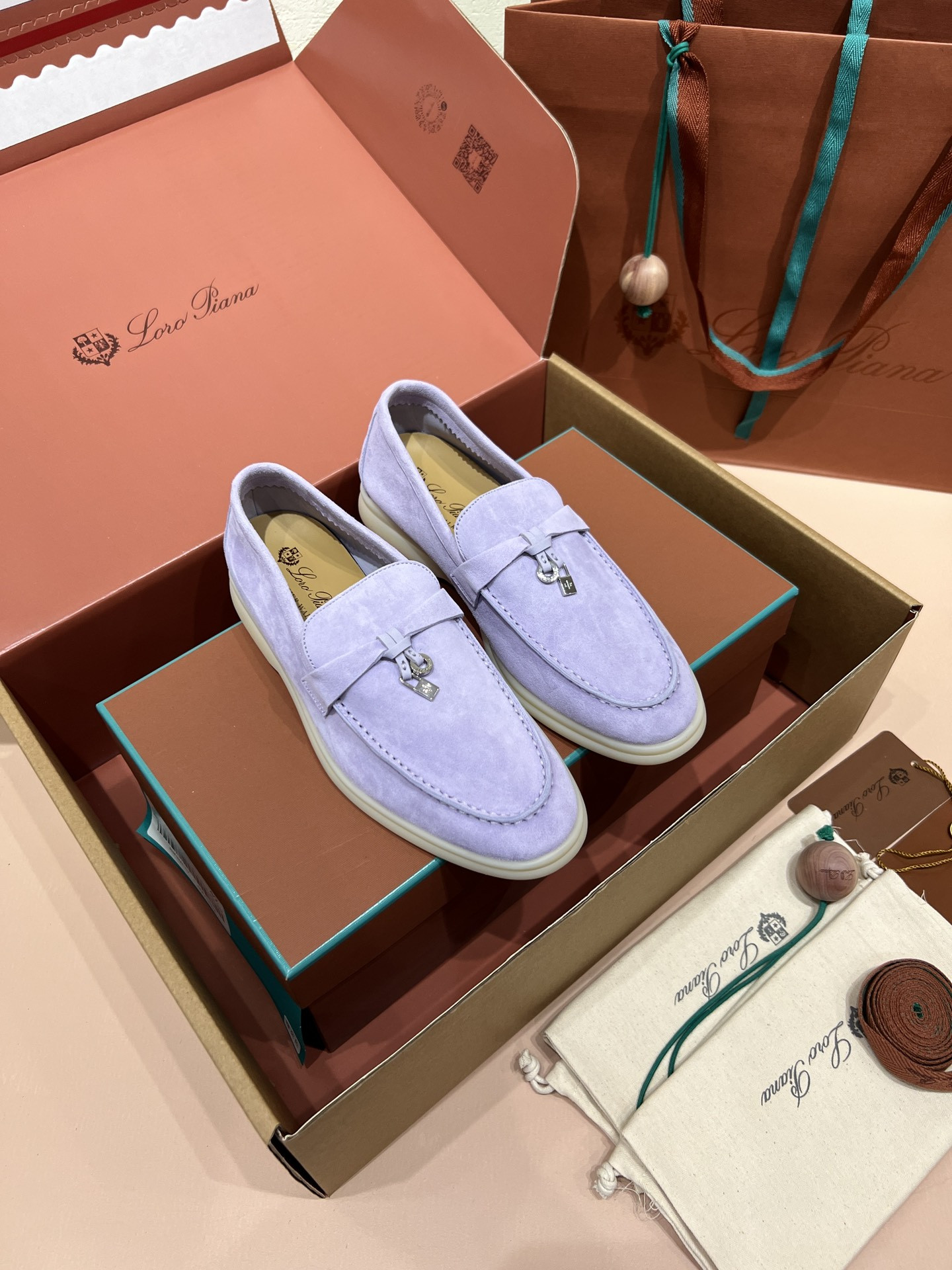 UA Loro Piana Summer Charms Walk Loafers