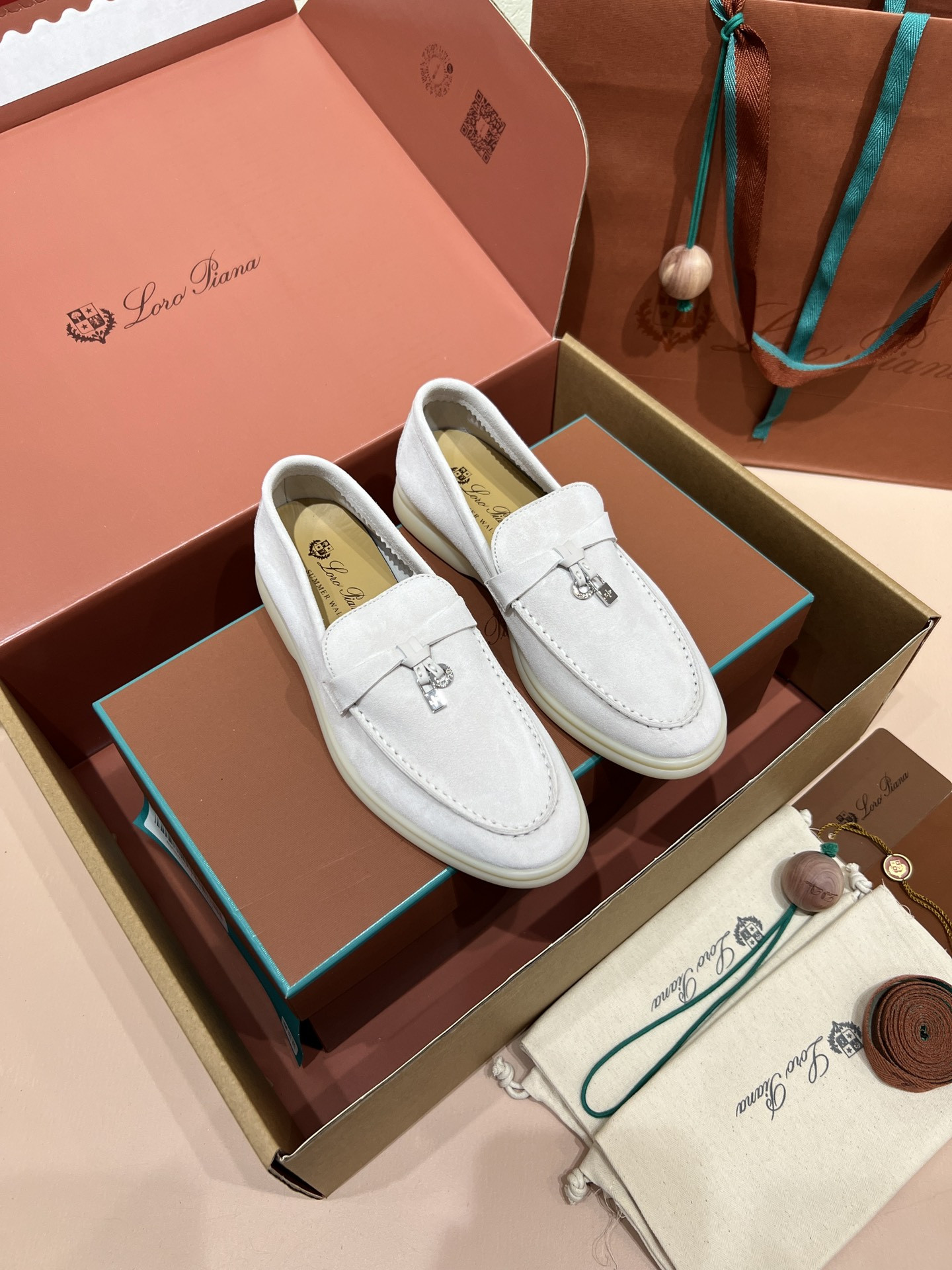 UA Loro Piana Summer Charms Walk Loafers