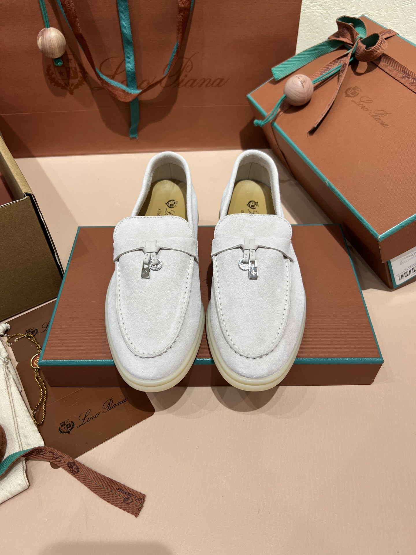 UA Loro Piana Summer Charms Walk Loafers