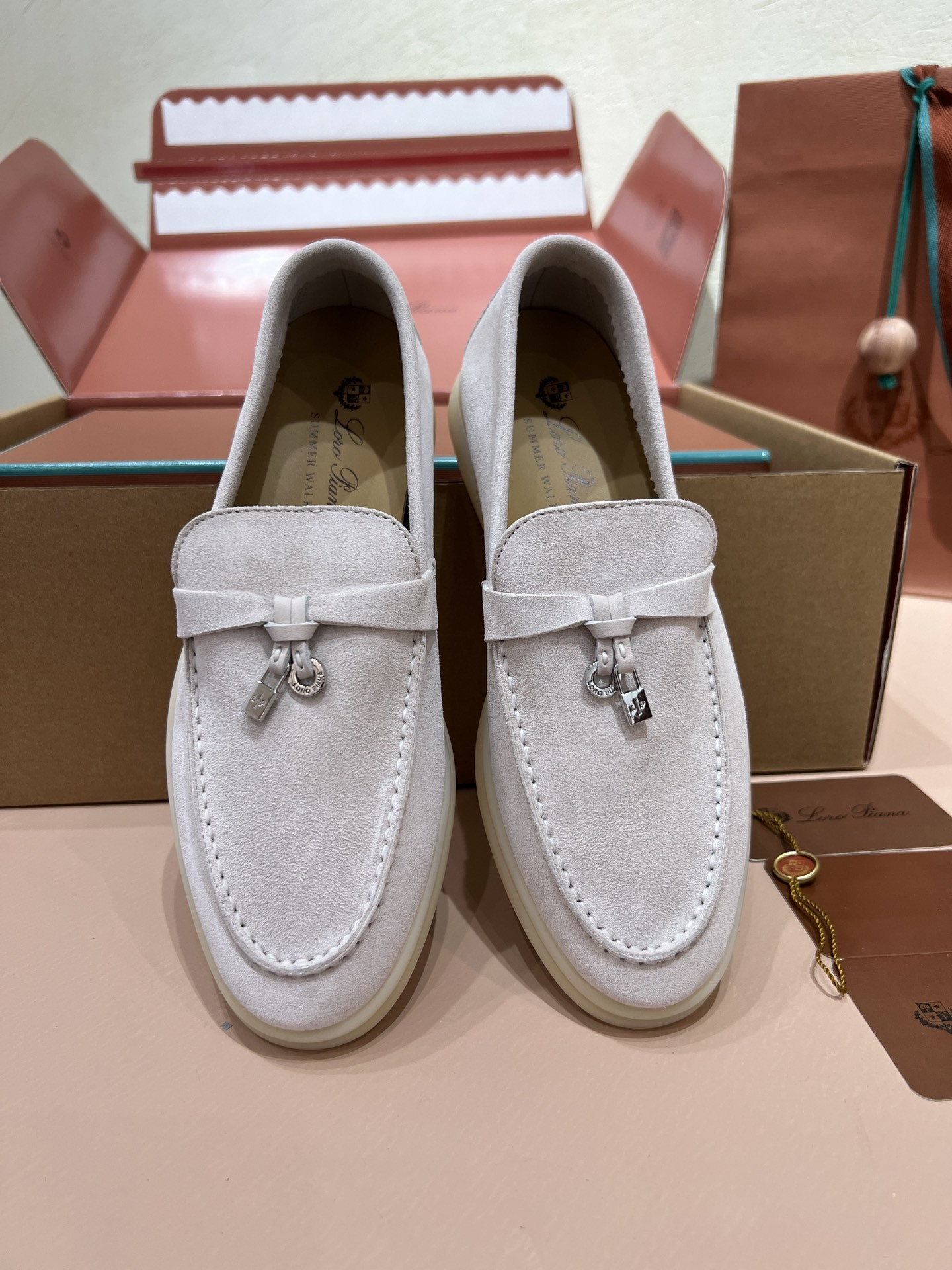 UA Loro Piana Summer Charms Walk Loafers