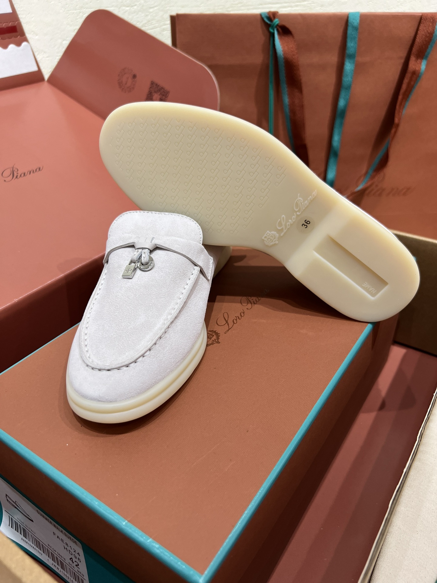 UA Loro Piana Summer Charms Walk Loafers