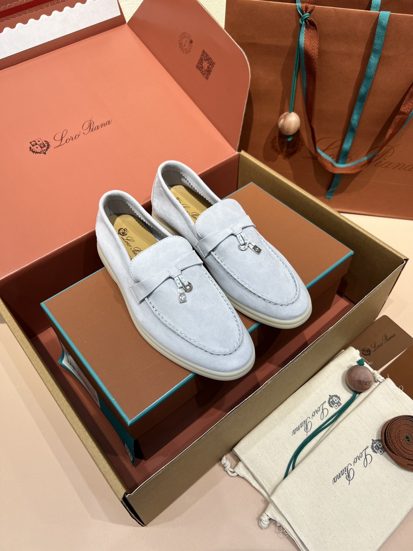 UA Loro Piana Summer Charms Walk Loafers