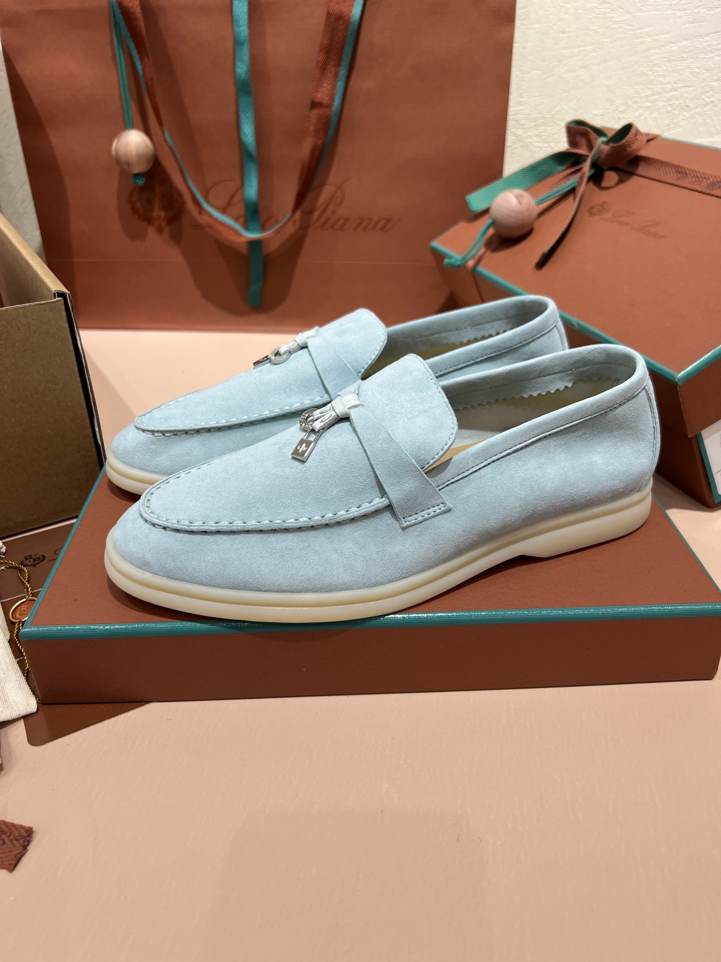 UA Loro Piana Summer Charms Walk Loafers