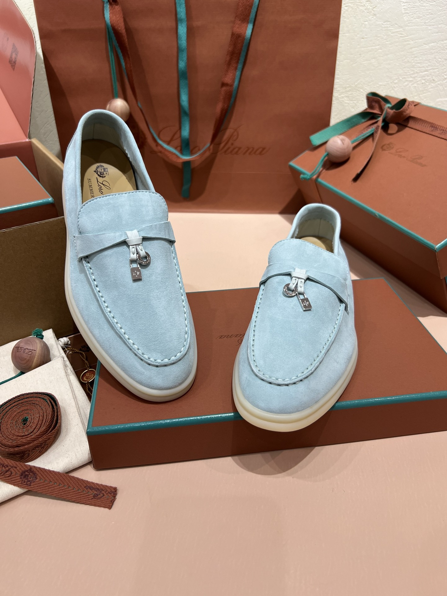 UA Loro Piana Summer Charms Walk Loafers