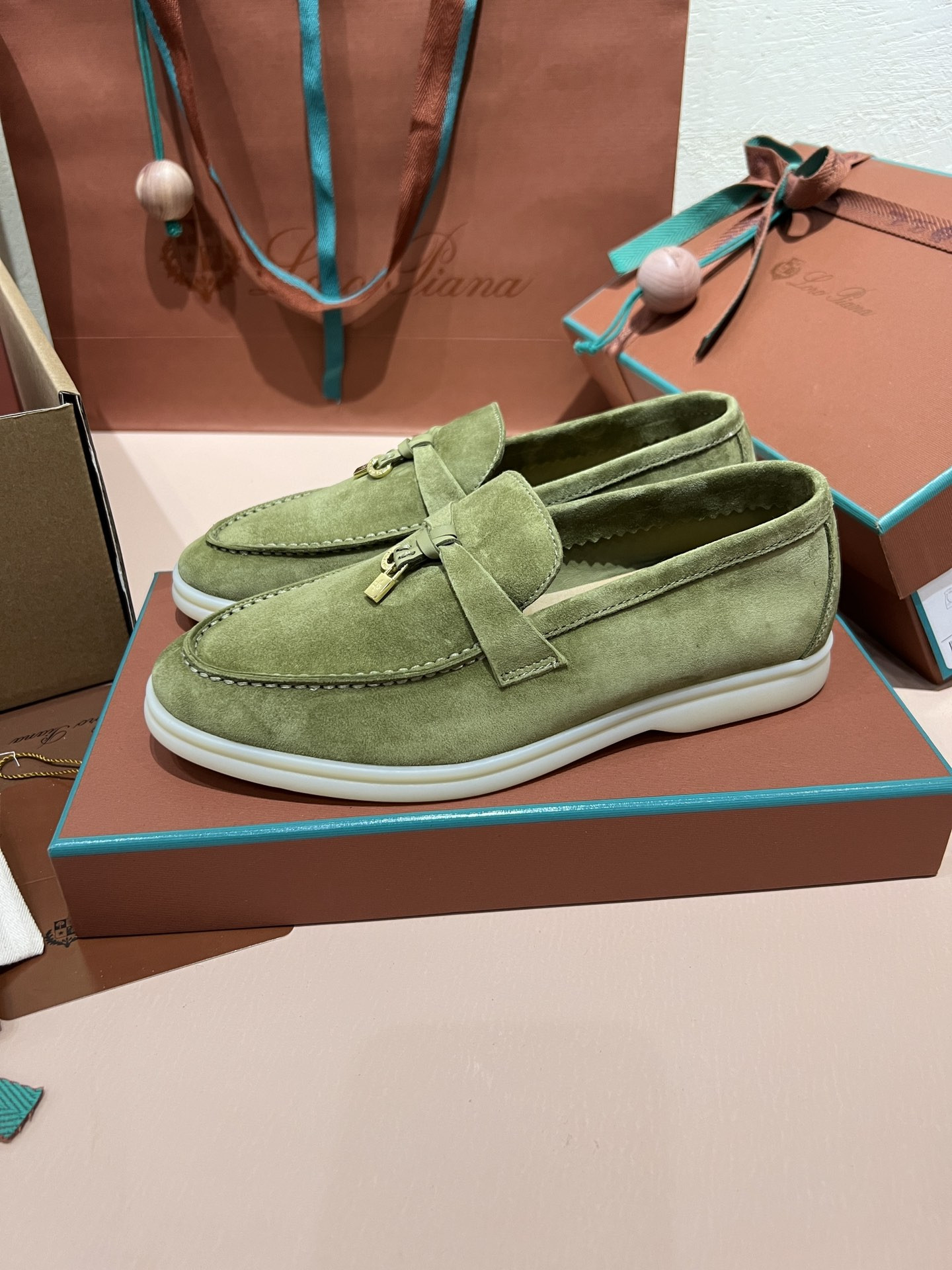 UA Loro Piana Summer Charms Walk Loafers