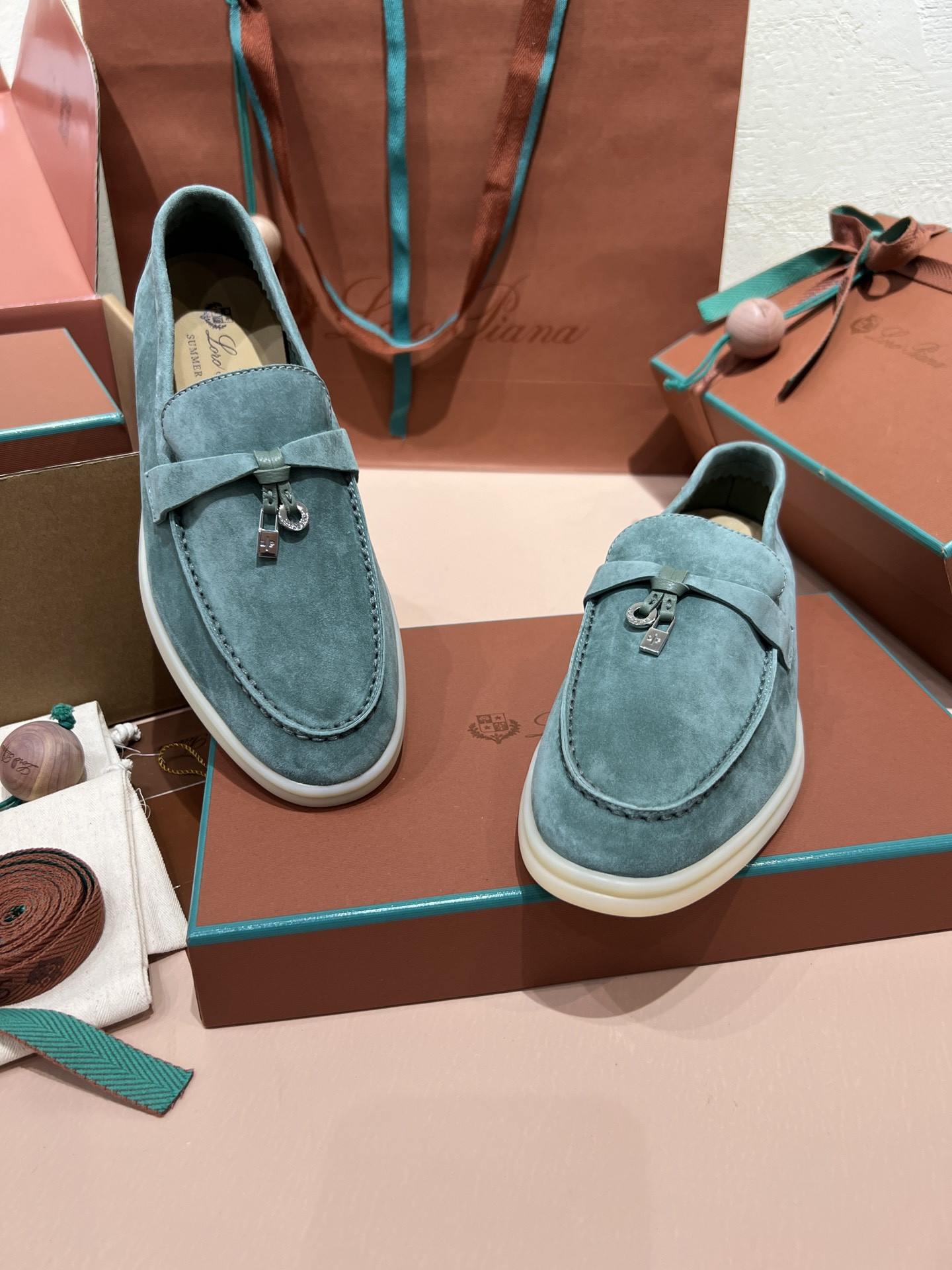 UA Loro Piana Summer Charms Walk Loafers