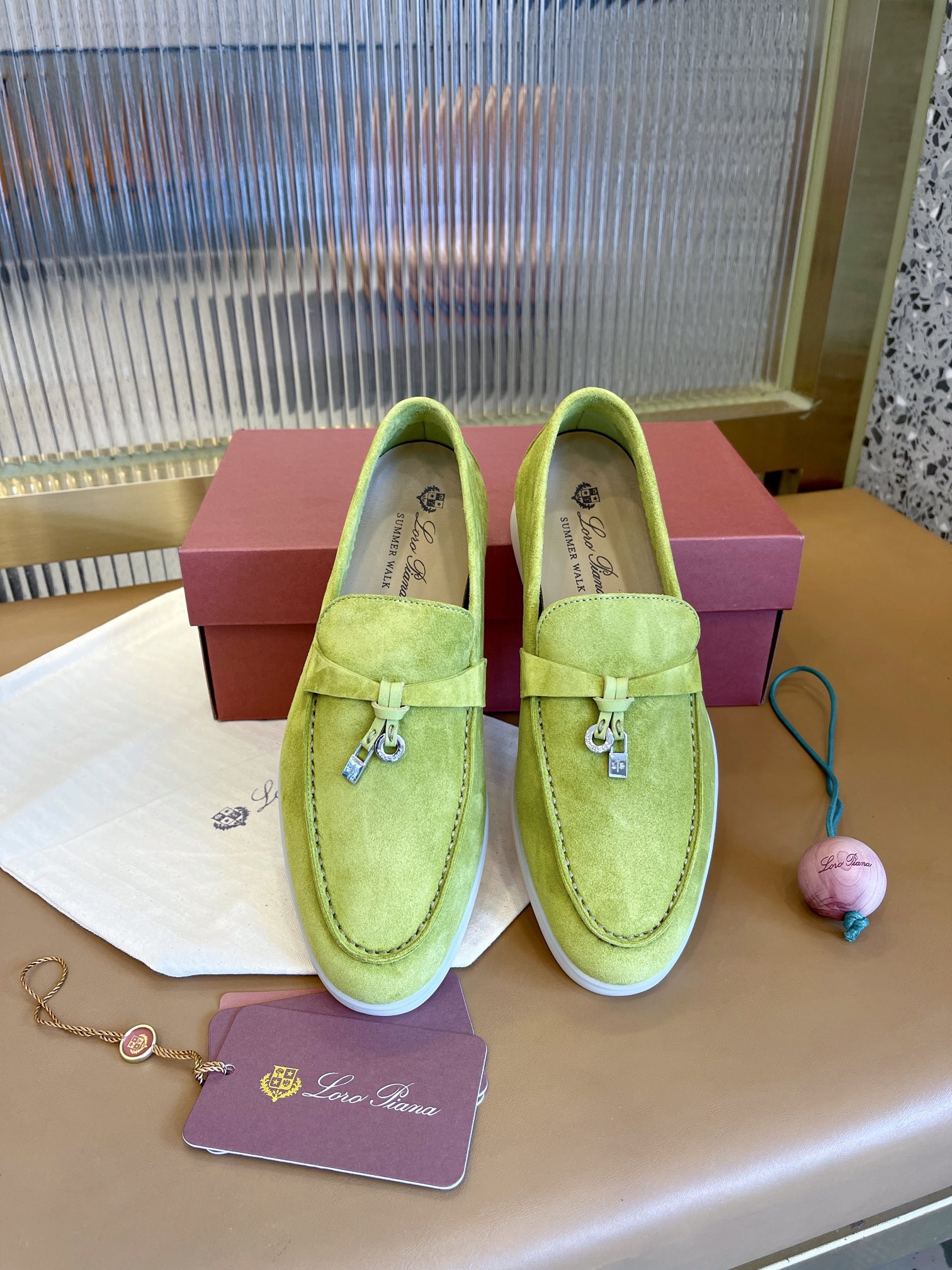 UA Loro Piana Summer Charms Walk Loafers