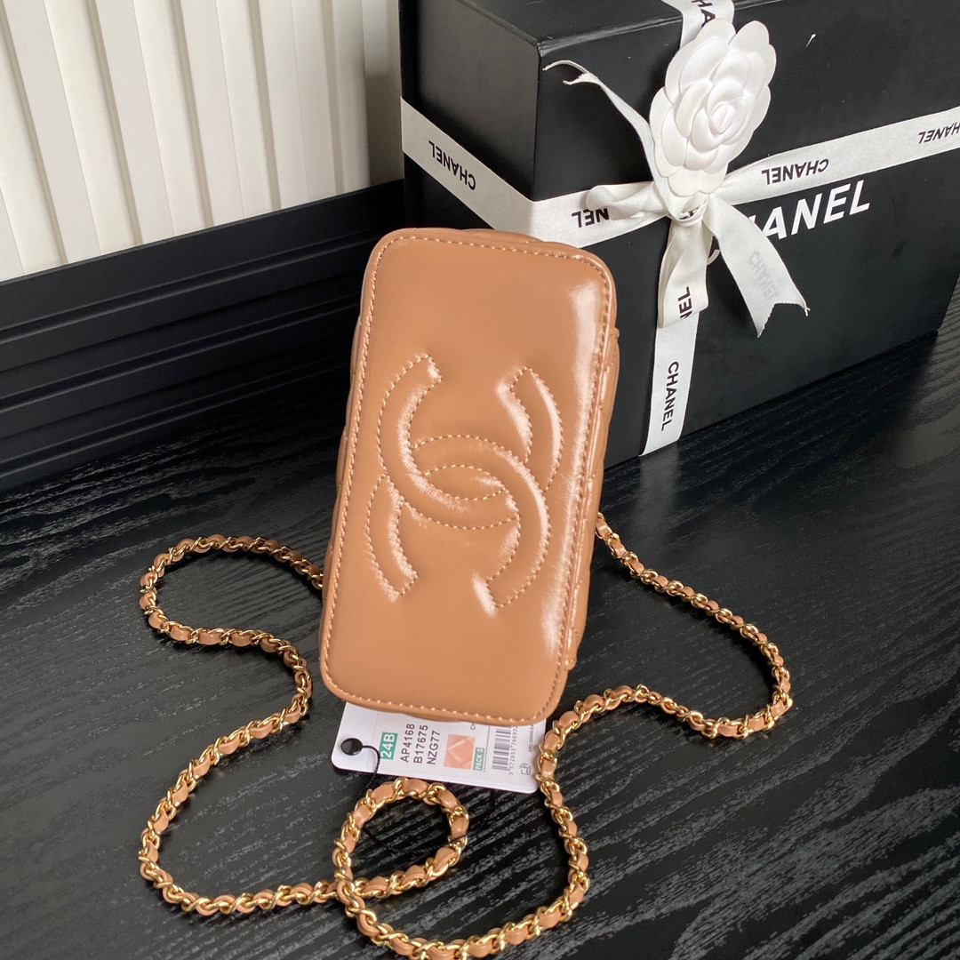 Chanel Clutch With Chain 9.5x 17x 8CM