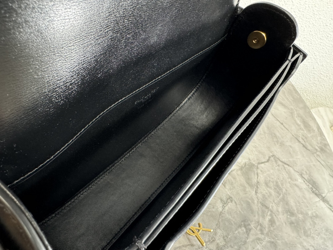 YSL VOLTAIRE in BOX SAINT LAURENT 24x15x5cm