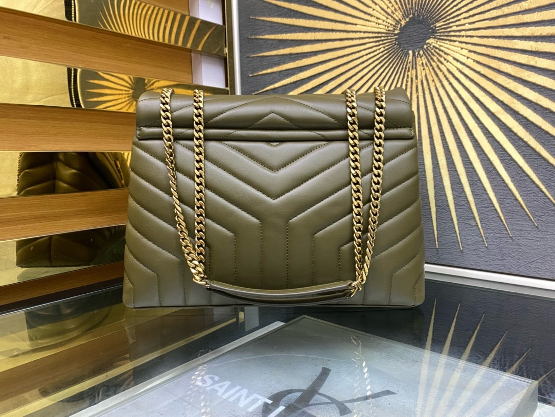 YSL LOULOU QUILTED LEATHER 32x22x9cm