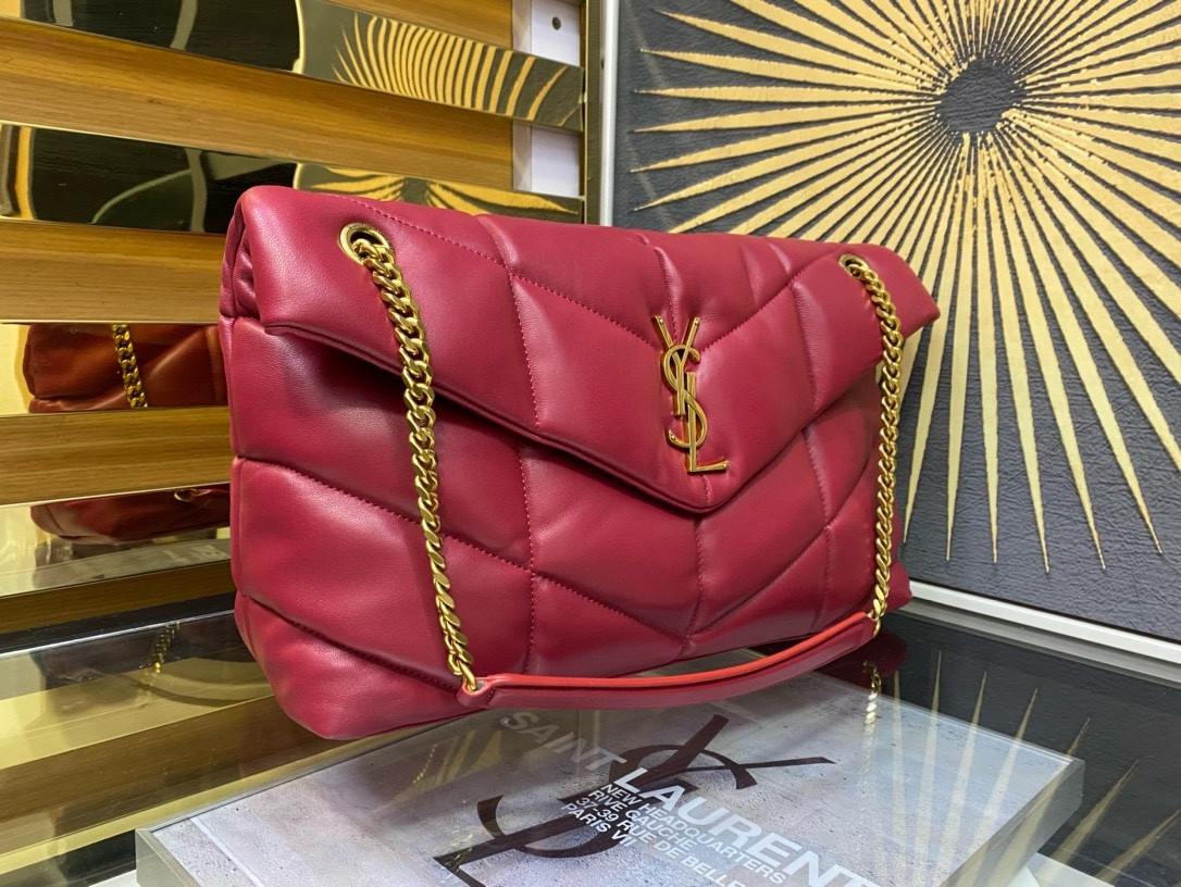 YSL LOULOU PUFFER 35x23x13.5cm