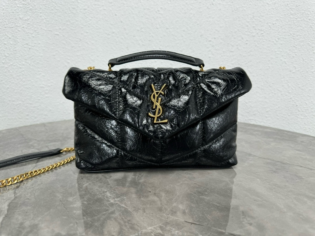 YSL LOULOU PUFFER 23x15.5x8.5cm