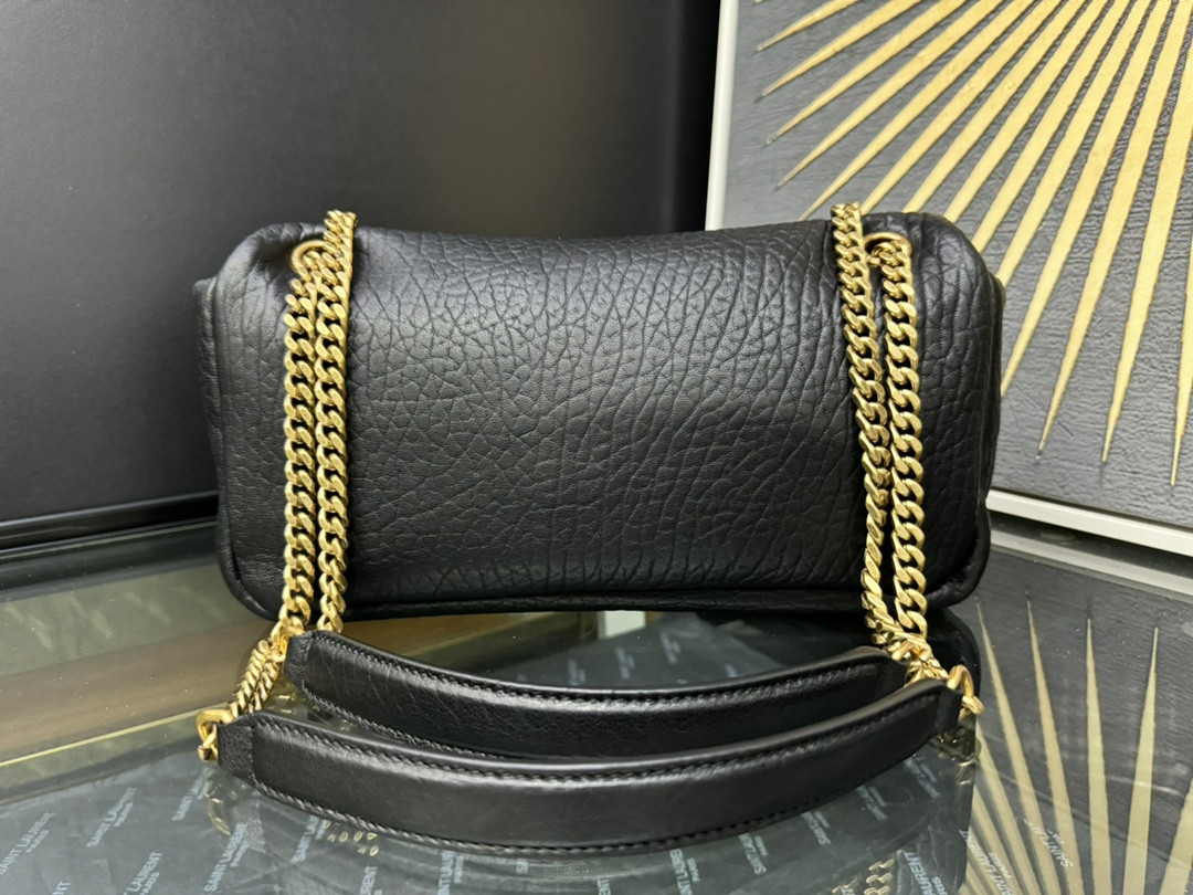 YSL Calypso small in plunged lambskin 26x14x7cm